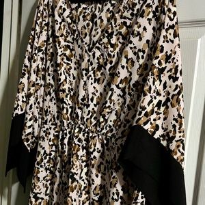 PLUS Lane Bryant Animal Print Shirt